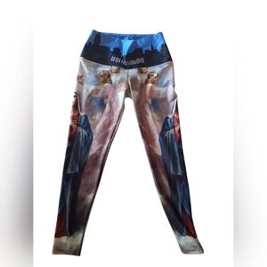 Women's Printed Leggings - Multicolor